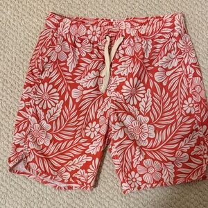 Fair Harbor boys Red Swim Shorts
